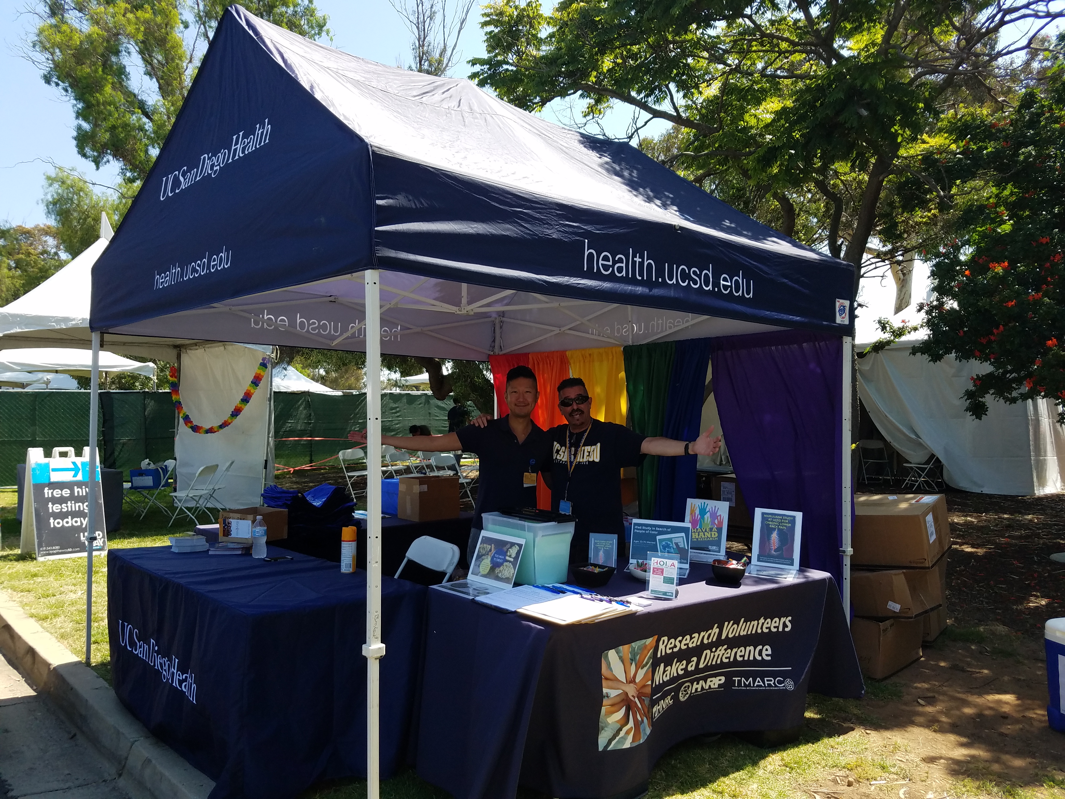 Booth at Pride 2018